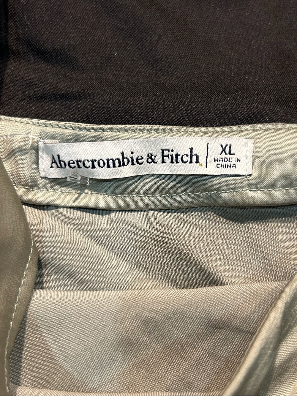 Abercrombie & Fitch Green Slip Maxi Dress with Spaghetti Straps size XL - Picture 5 of 11